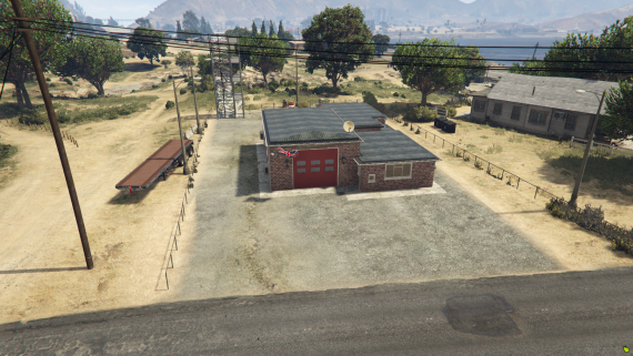 Paleto Bay Fire Station 01 in Grapessed