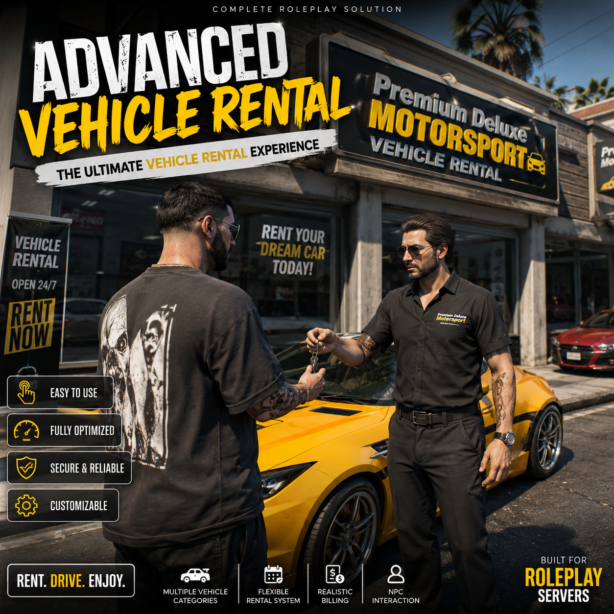 ADVANCED VEHICLE RENTAL [QB | QBOX]