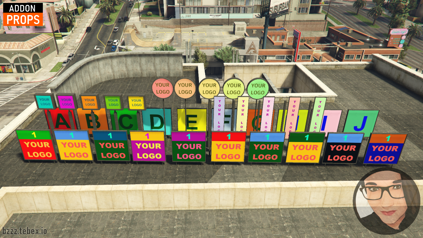 Custom city sign