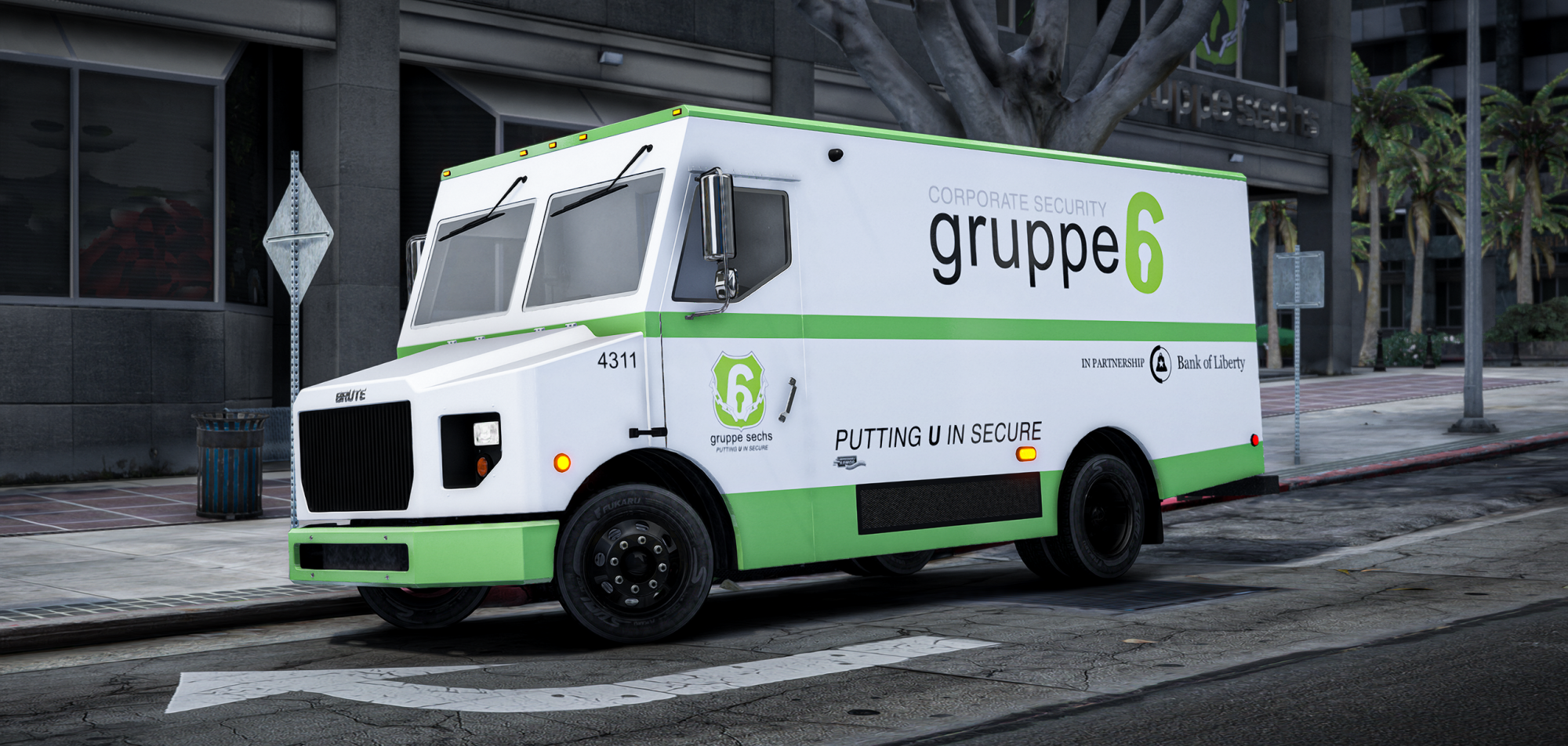 Brute Payday Armored Bank Truck CIT
