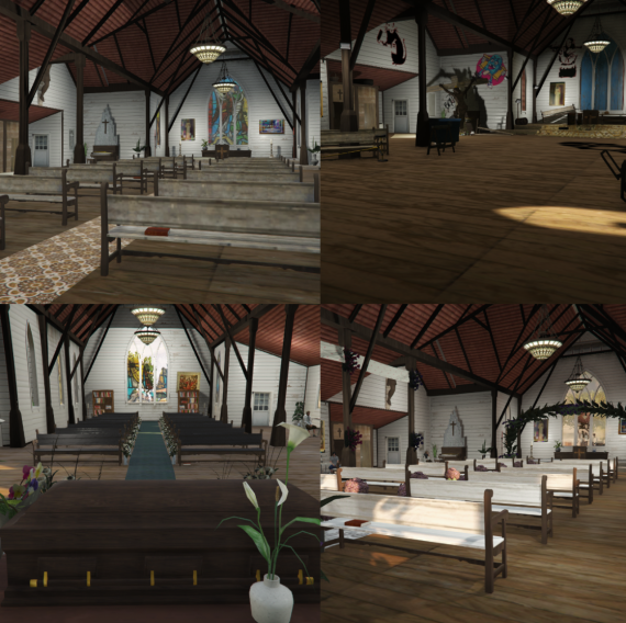 Iglesia Paleto Bay 4 INTERIORES DIFERENTES