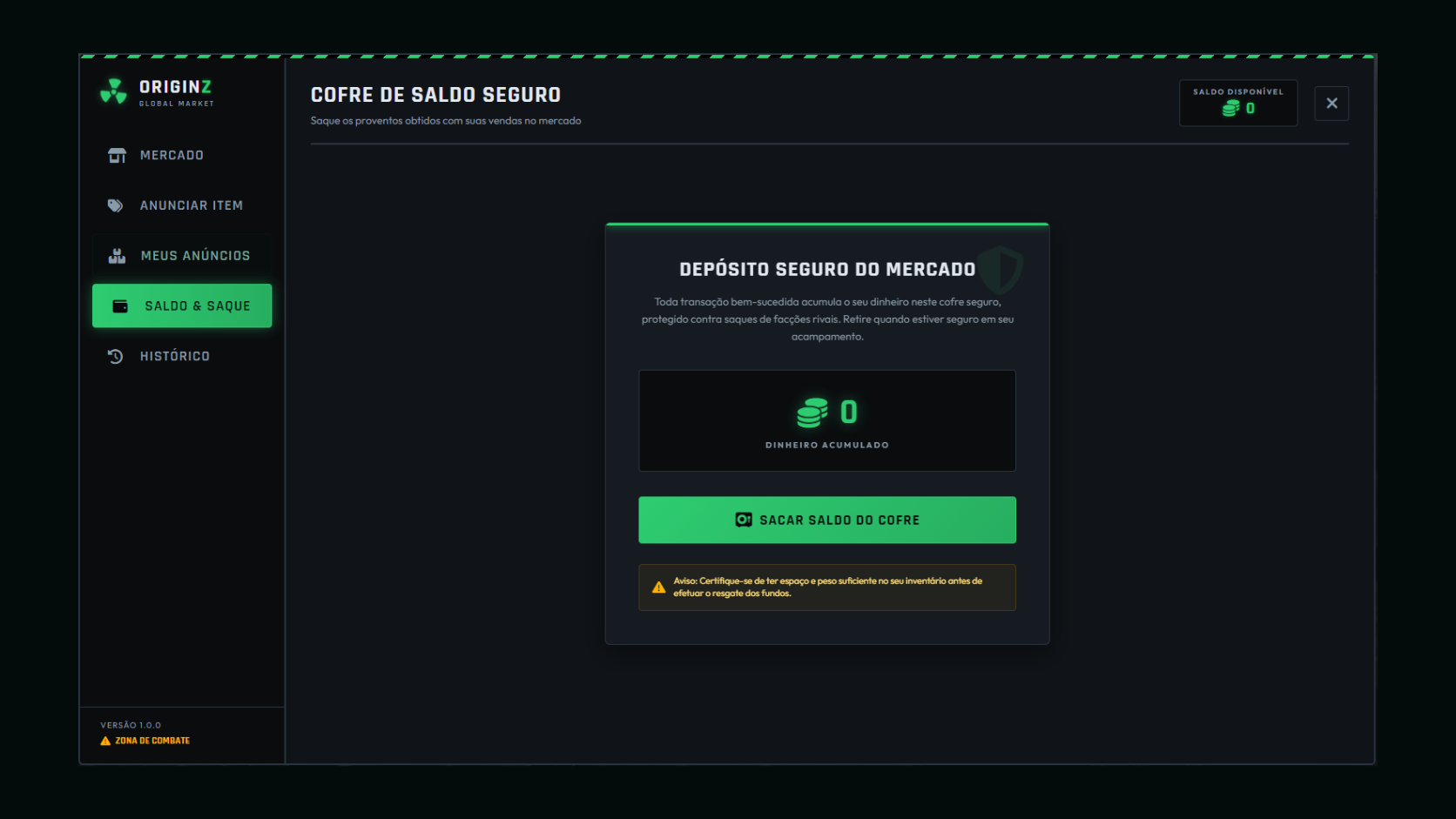 NFX Marketplace | Premium P2P Trading System