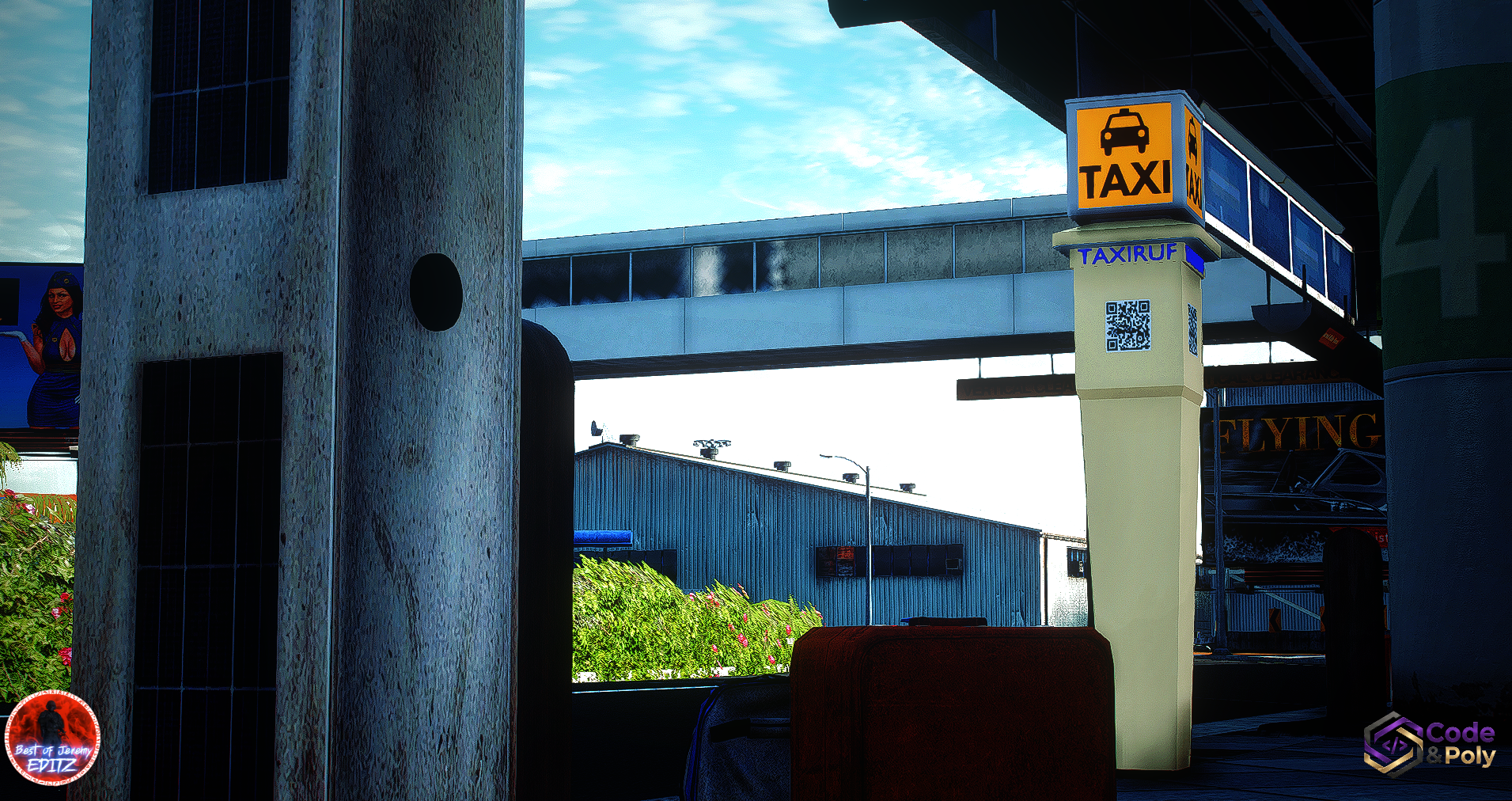 Code & Poly Taxiruf Props