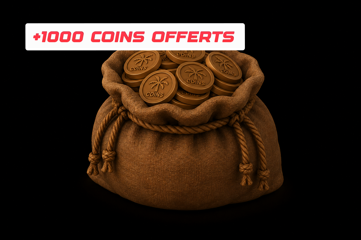 5000 Coins (+ 1000 Coins offerts)