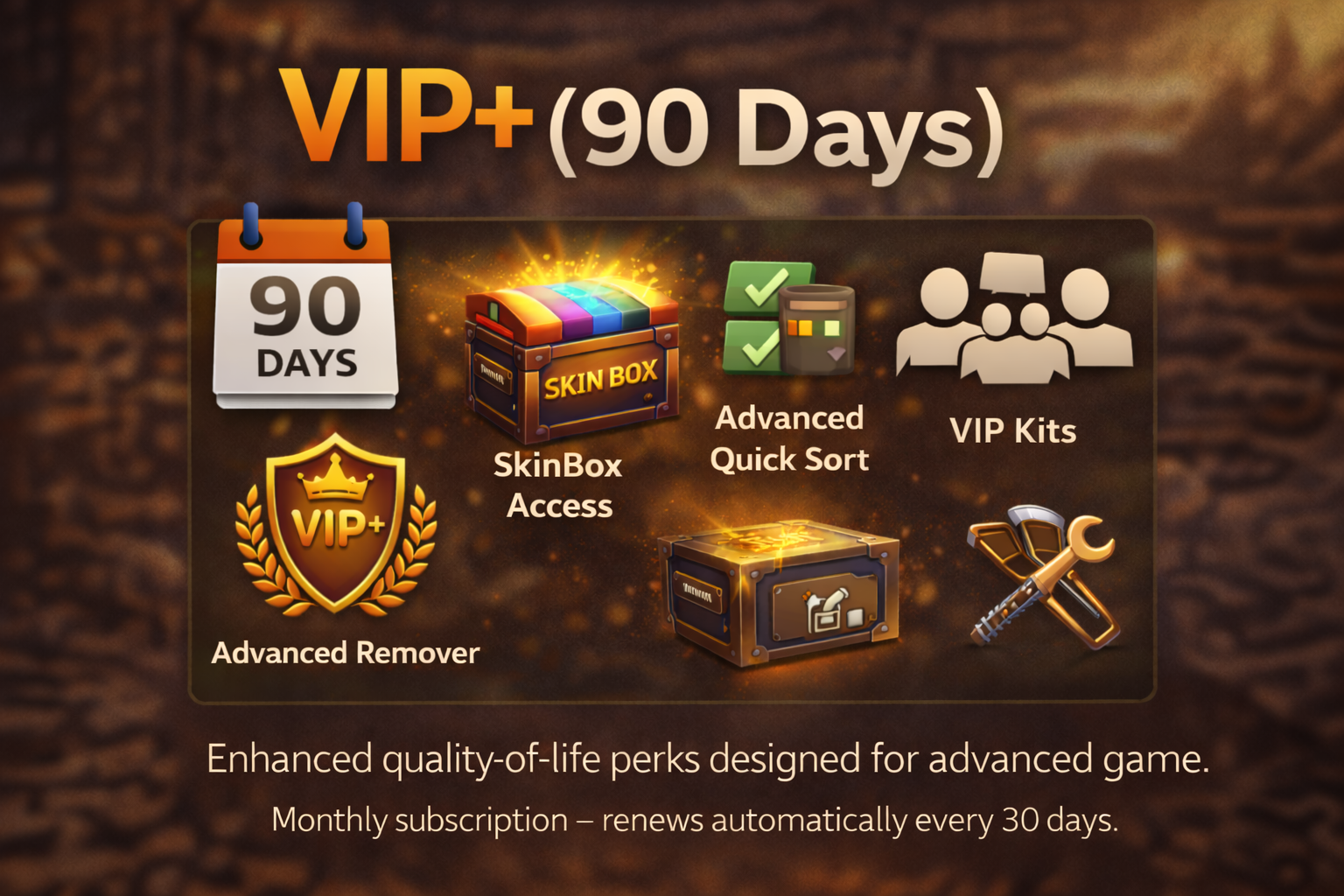 VIP+ (90 Days)