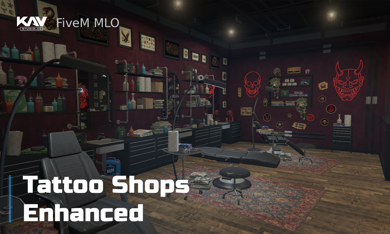 Tattoo Shops Enhanced