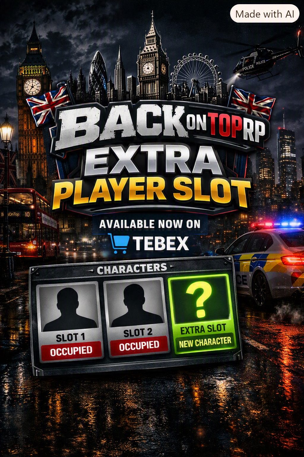 Extra Character Slot