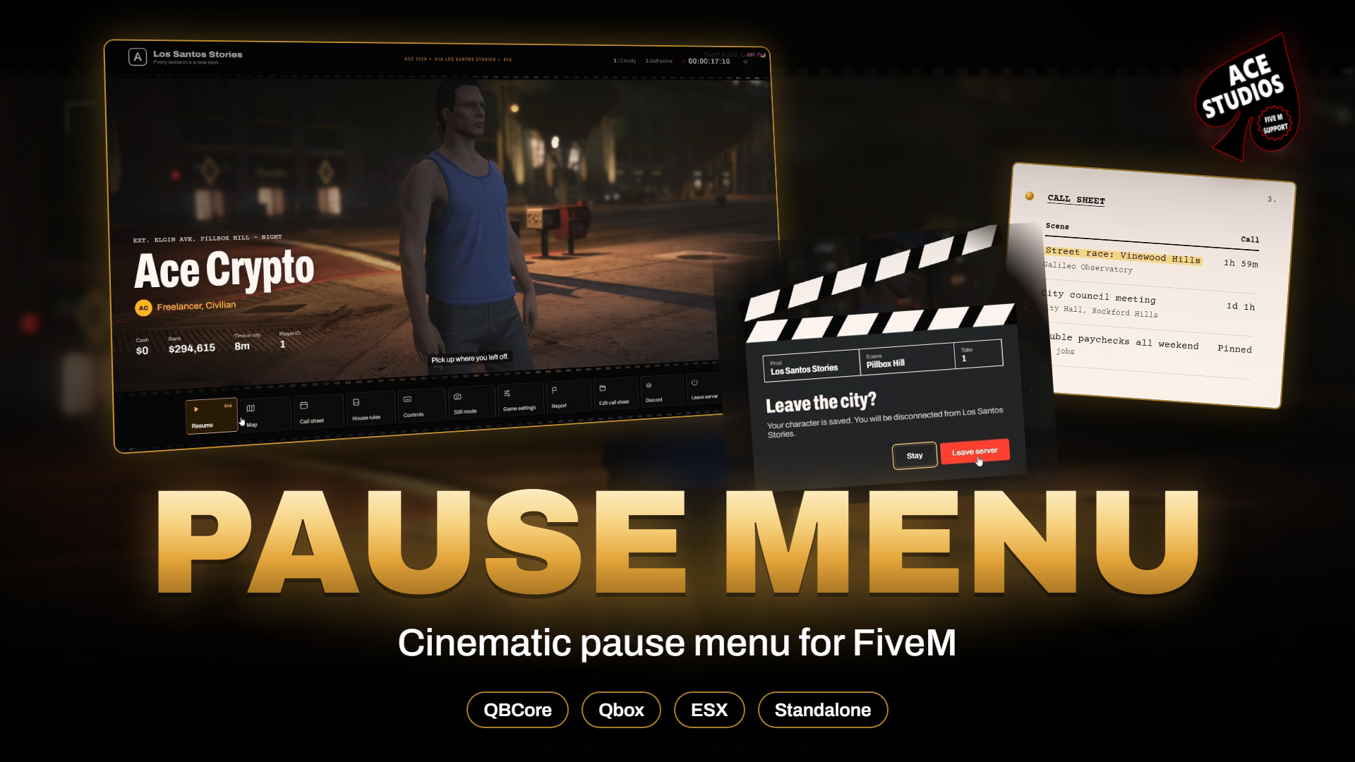 Pause Menu