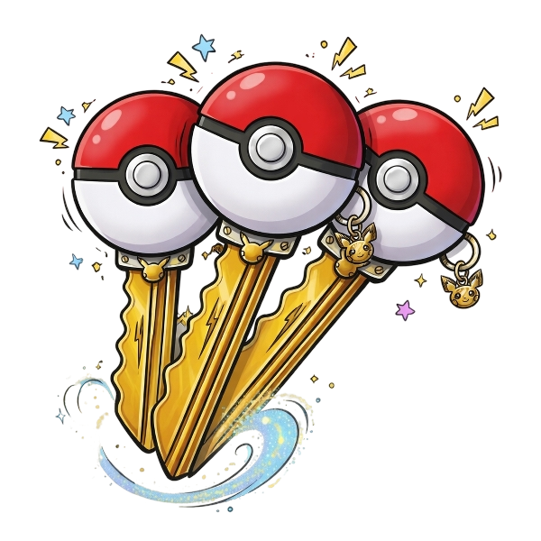 PokeCrate Key 3x