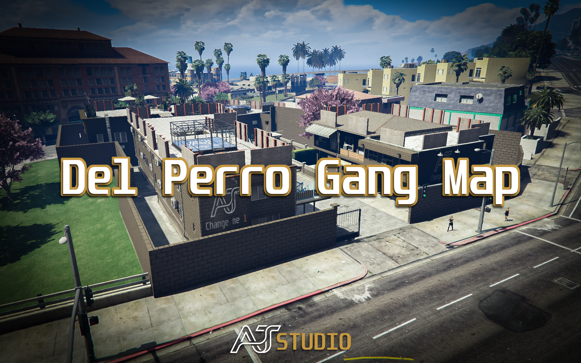 Del Perro Gang Map