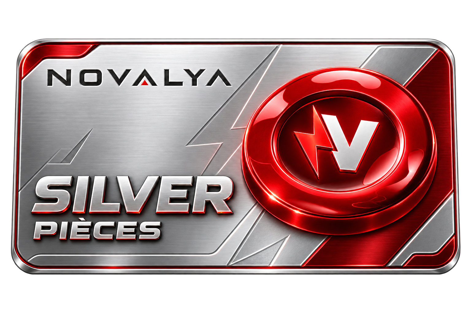 ⚪ PIÈCES NOVALYA — SILVER / 4750 Pièces