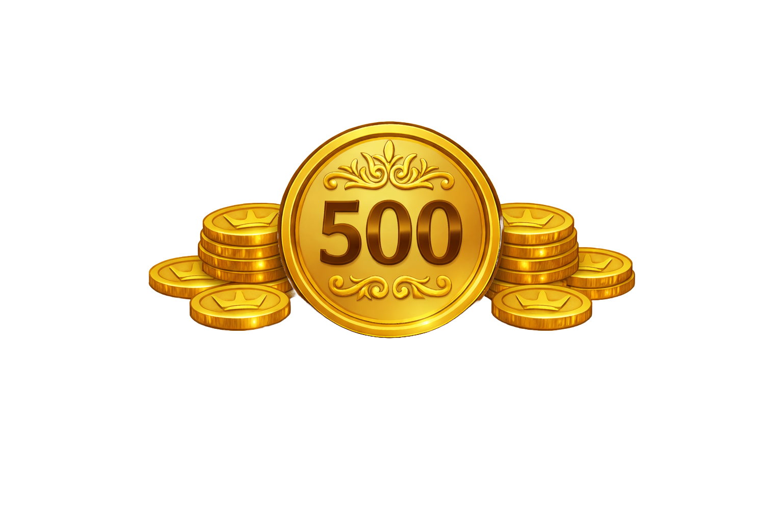 500 Coins