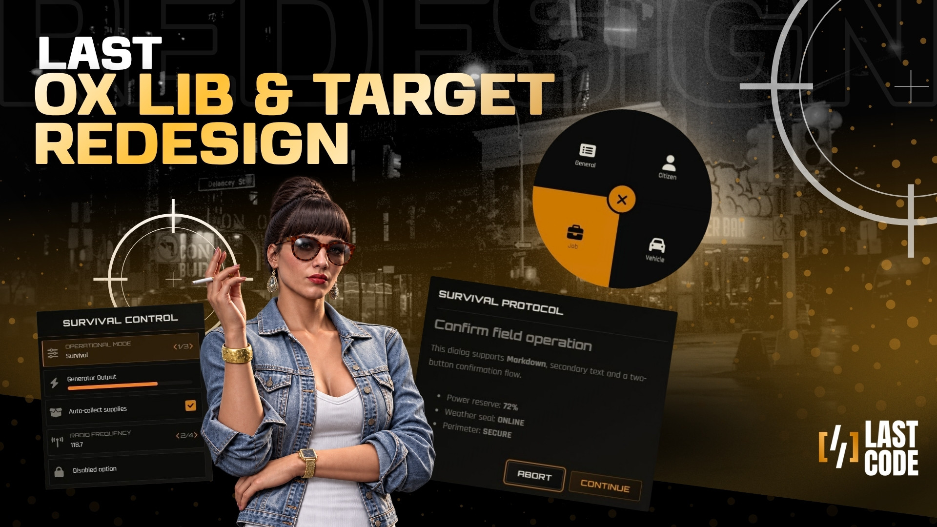 Redesign | ox_lib & ox_target
