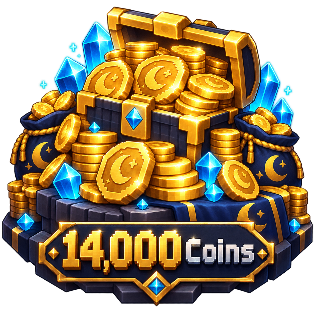 14,000 Coins
