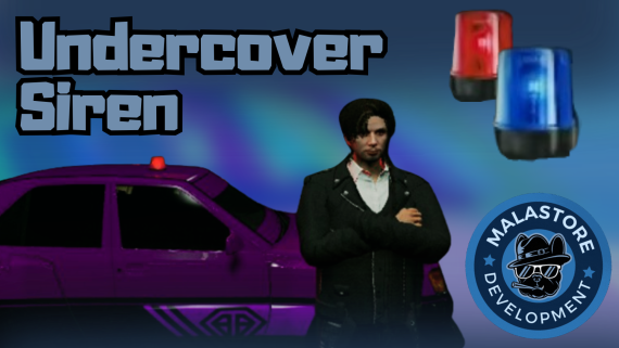 Police Unmarked/Undercover Sirens System | Standalone