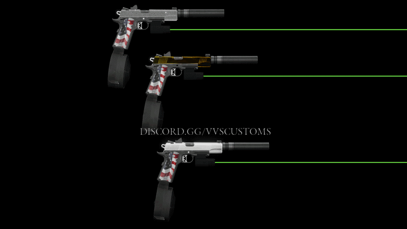 Realistic M45 + VVS + Gold + Full Attachments