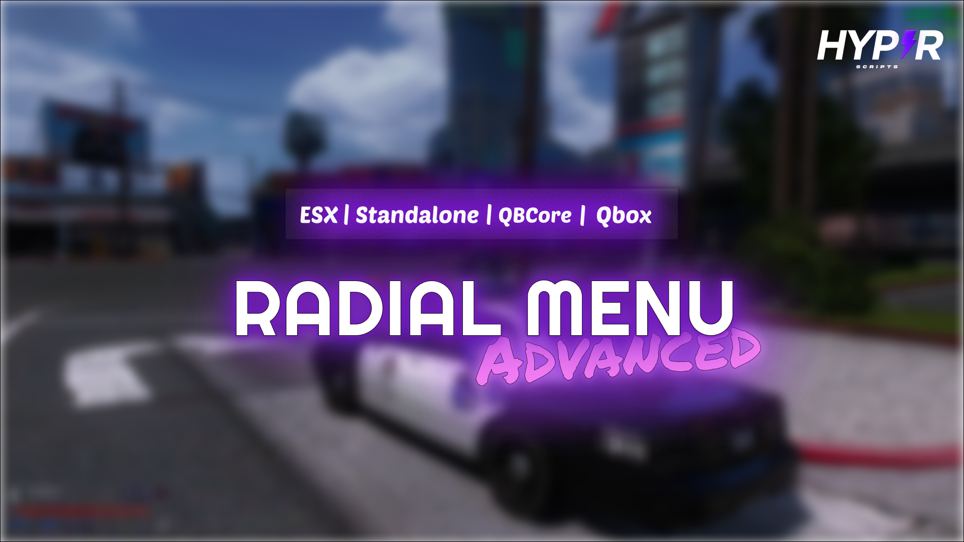 Advanced Radial Menu