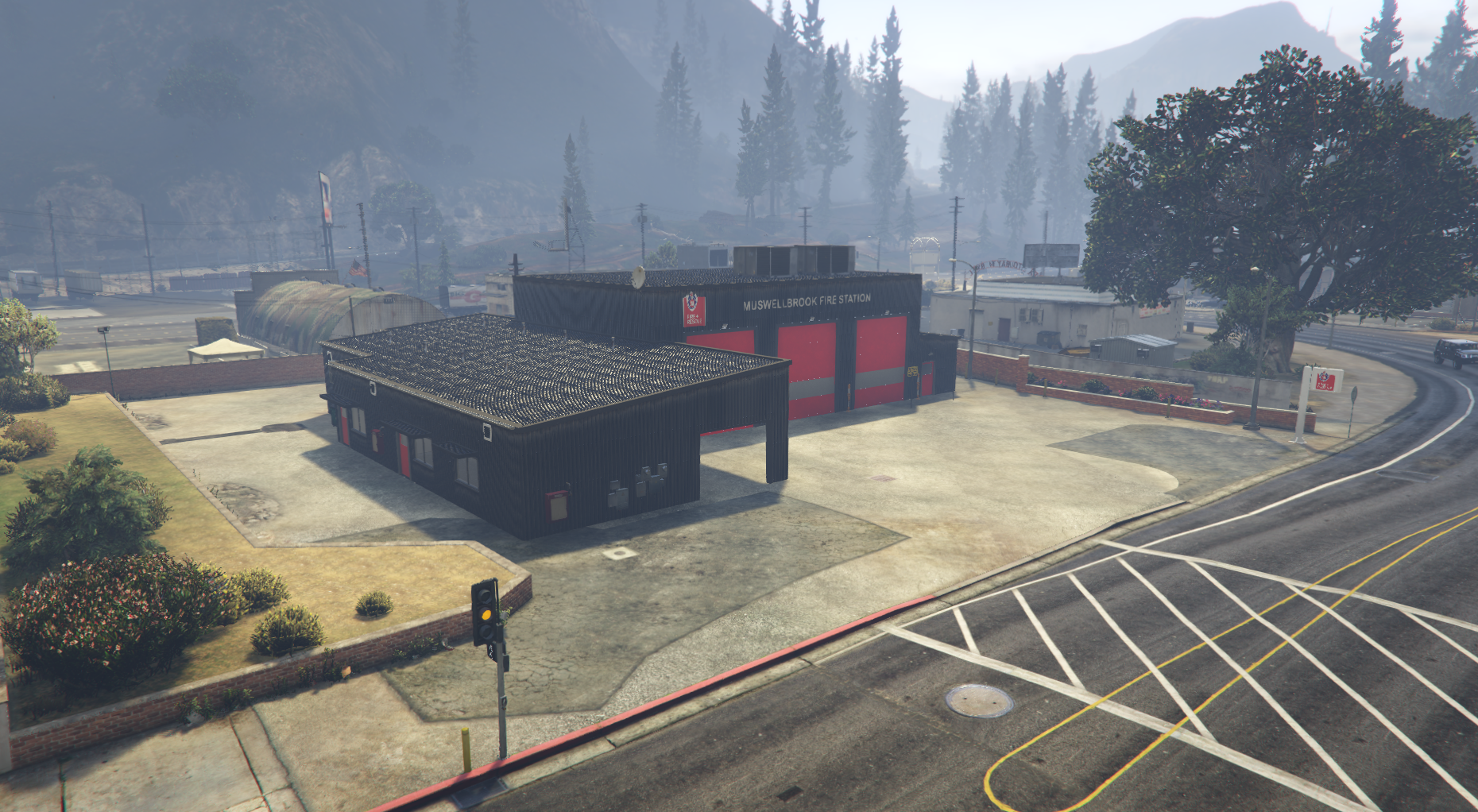 Muswellbrook Fire Station in Paleto