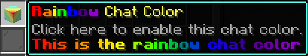 Rainbow Chat Color