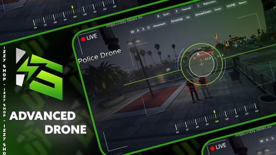 [Advanced Drone] ESCROW QBCORE ESX QBOX