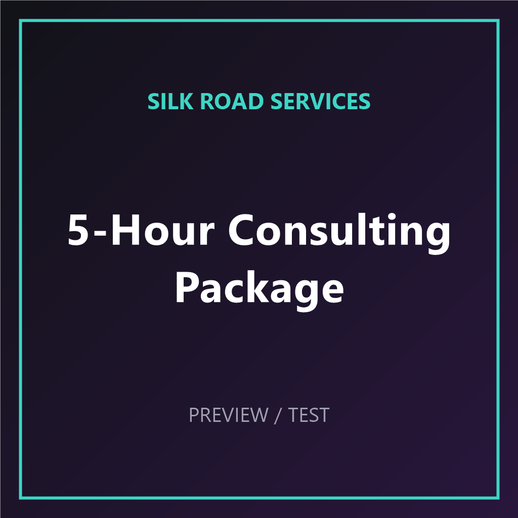 [TEST] 5-Hour Consulting Package – Pay 4, Get 5