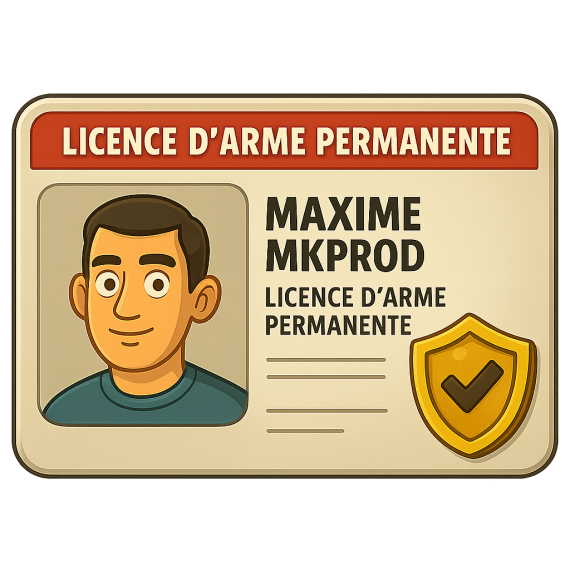 LICENCE D'ARME PERM
