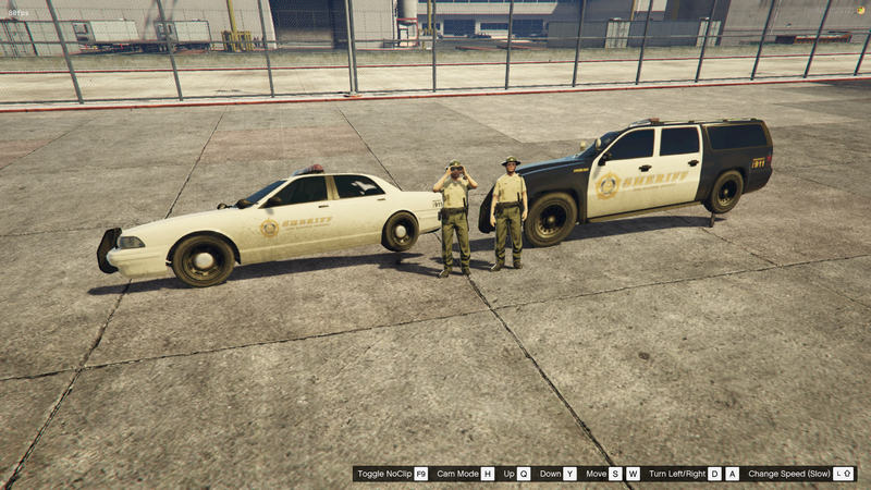 Police cardboards