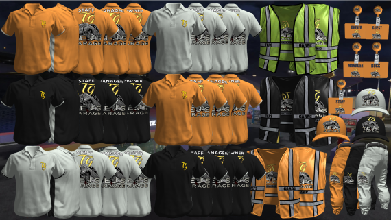 Tej's Garage Uniform Bundle