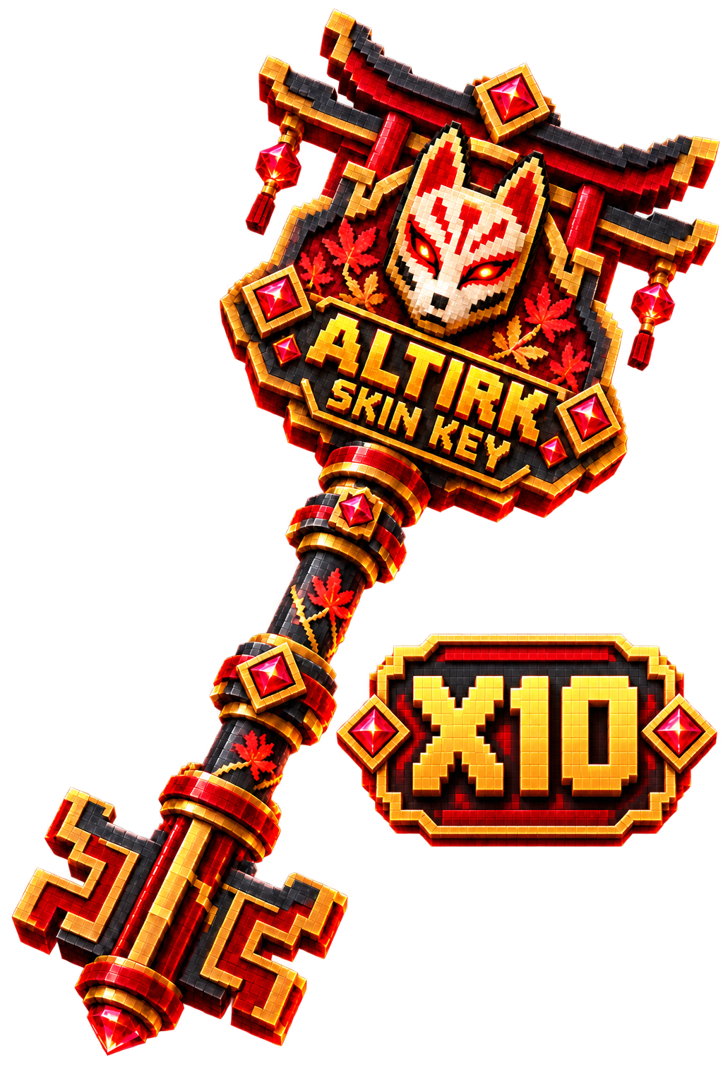 10x Altirk Crate Keys