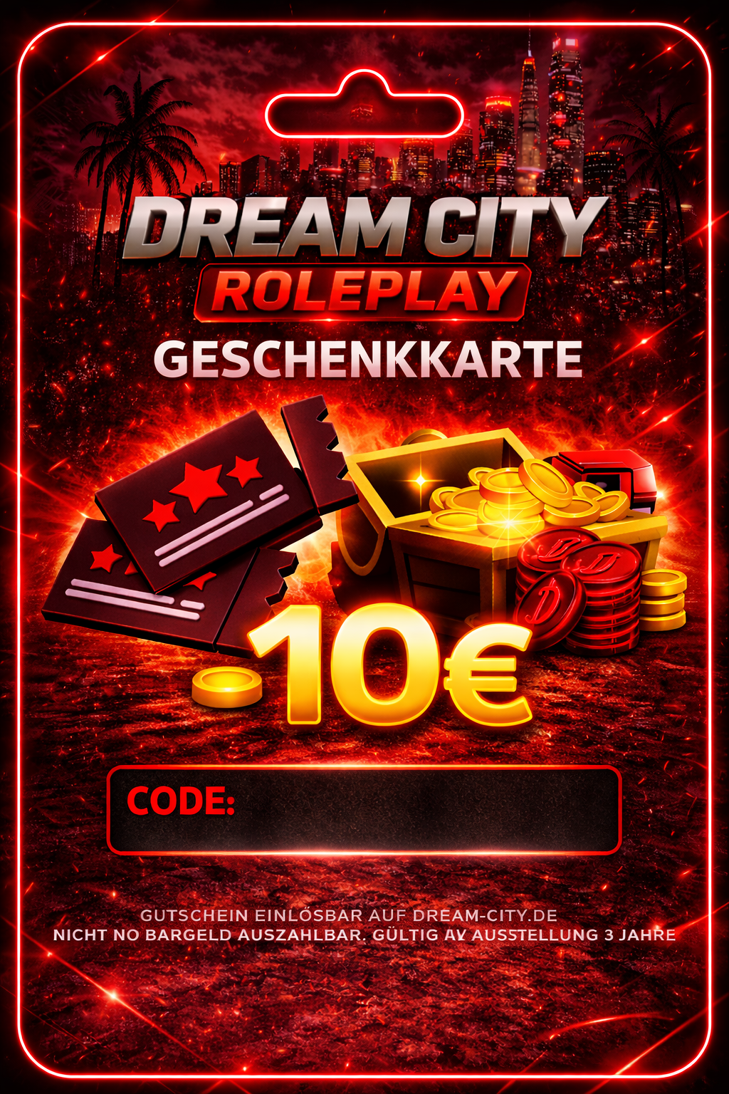 Geschenkkarte 10€