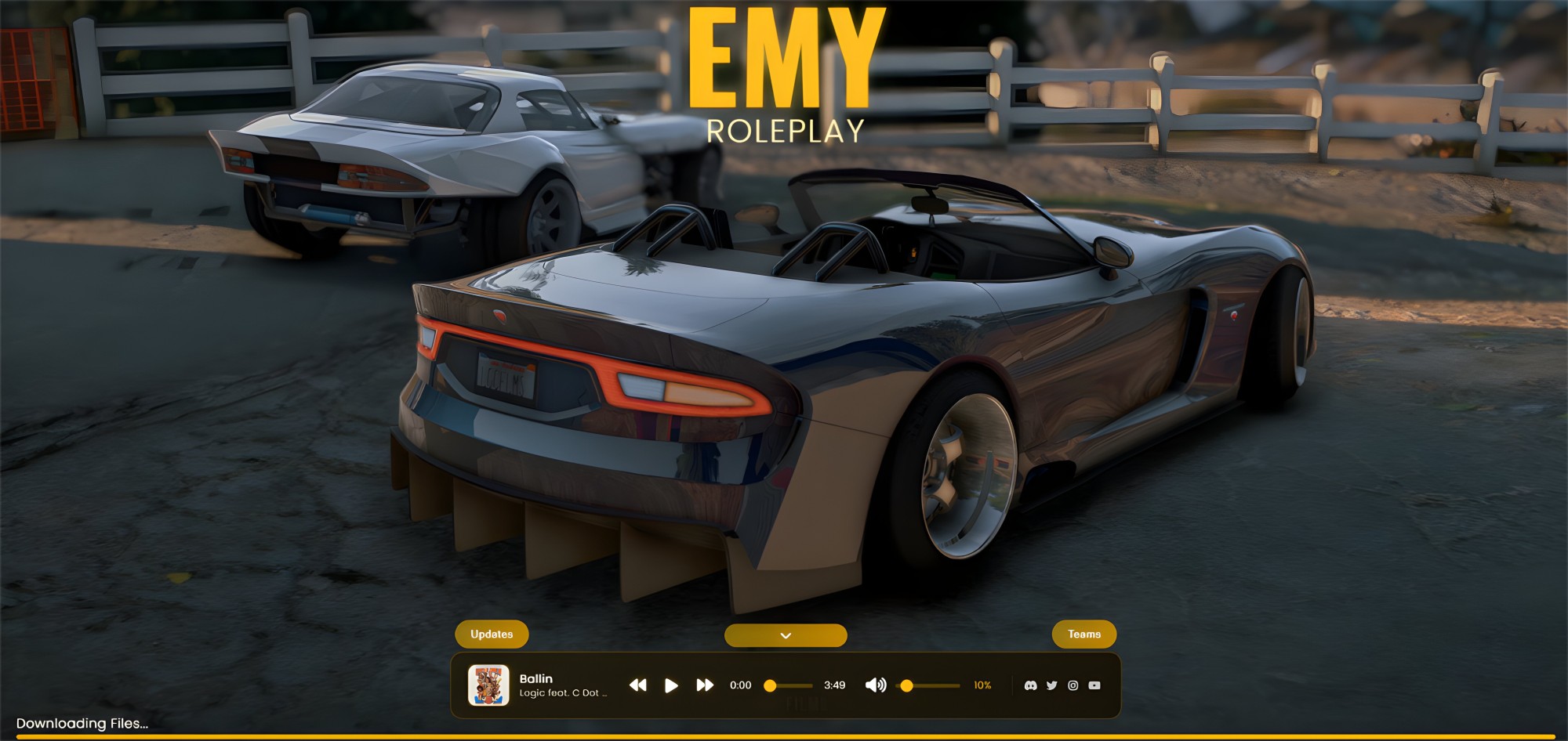 EMY Digital Loading Screen V1 – Modern & Customizable FiveM Loading Screen