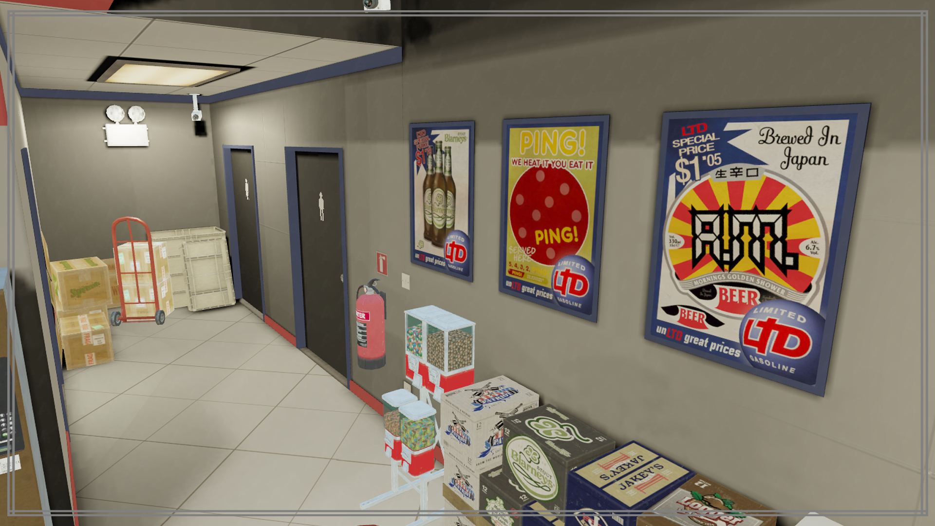 LTD Gas Station Interior Redesign