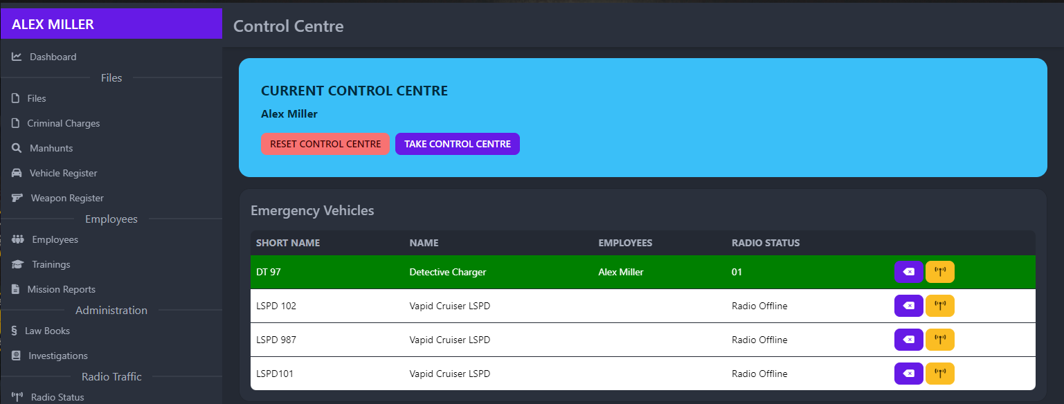 Police and Medic MDT / Computer 