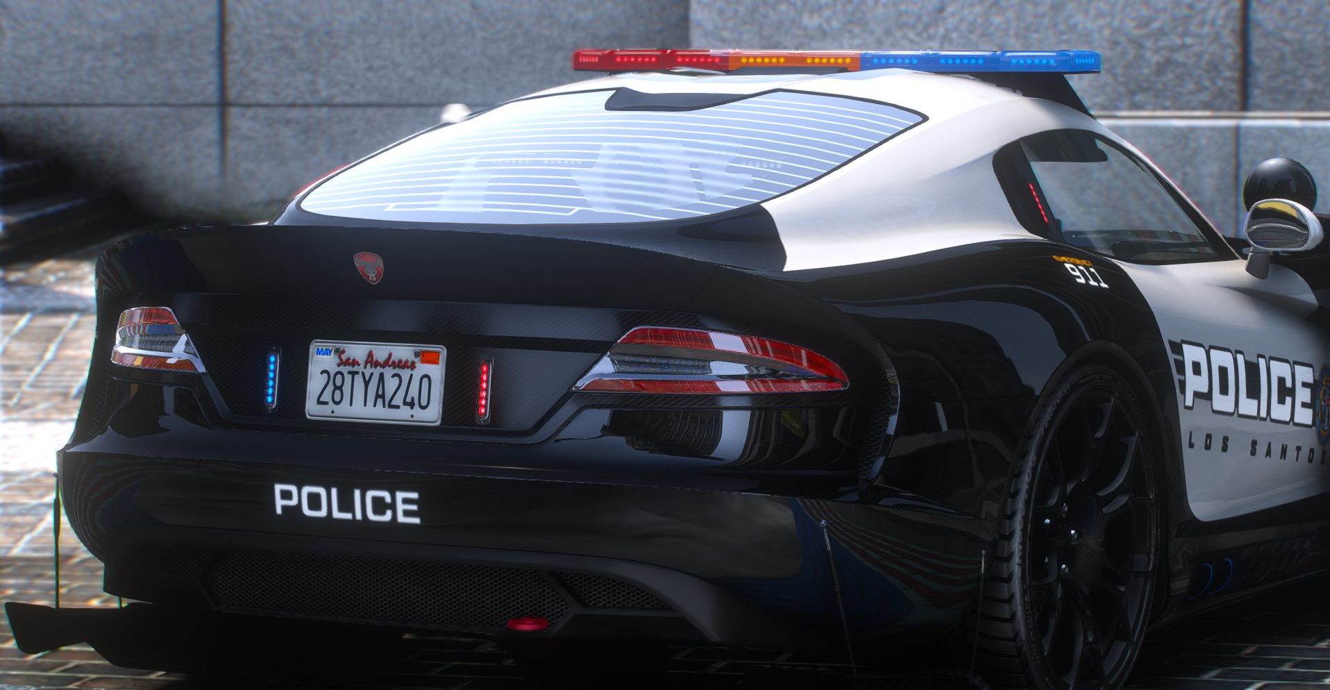 Police Bravado Banshee GTS