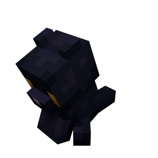 Black Cat Plushie — cosmetic Plushies item on the NovaVoid Cat Civilization Minecraft server