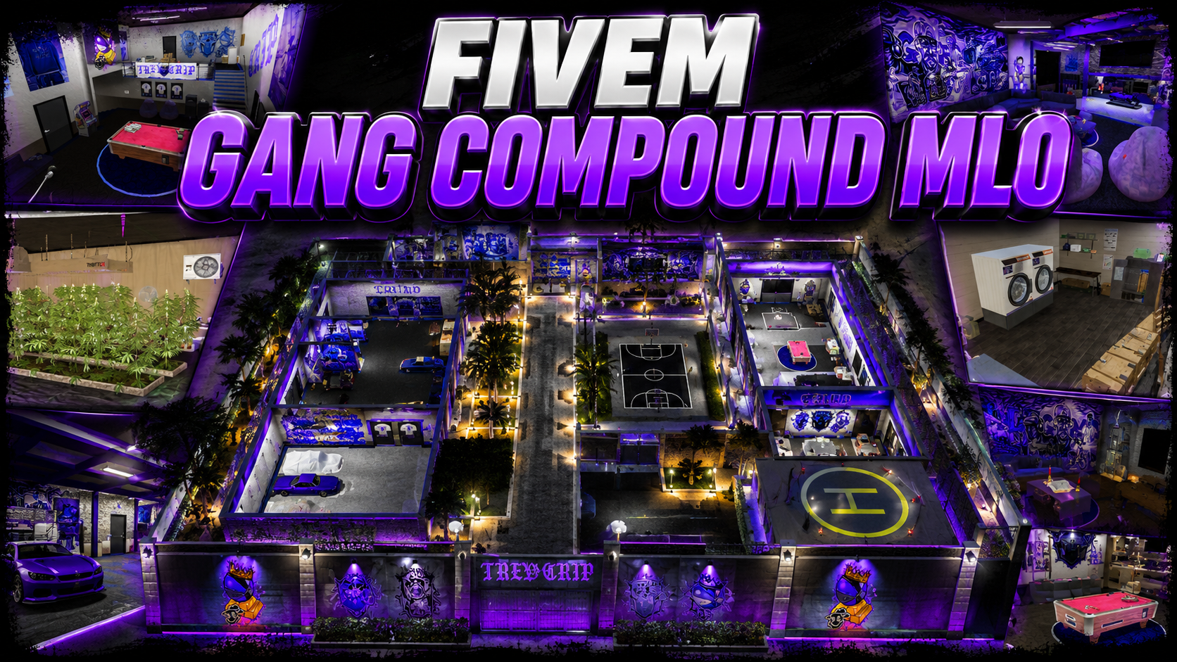 Fivem  Gang Compound  Mlo