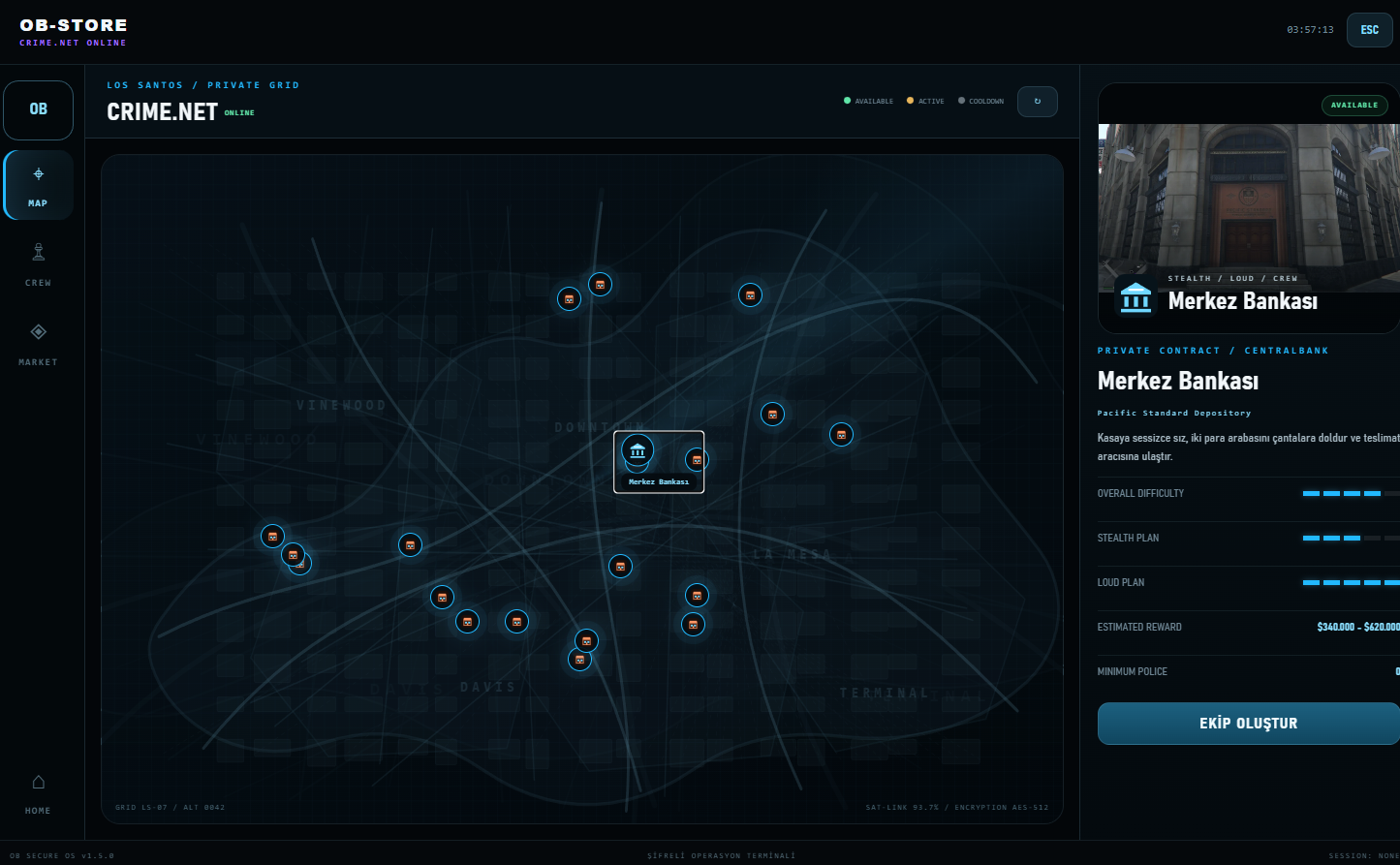 OB-Crime | Advanced Crime Missions & Black Market