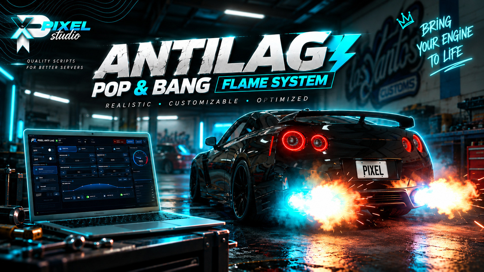 Advanced AntiLag Pop & Bangs | Open Source