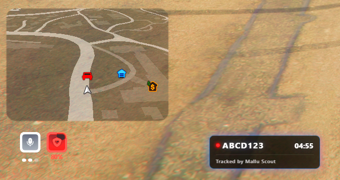 SCS Live Plate Tracker
