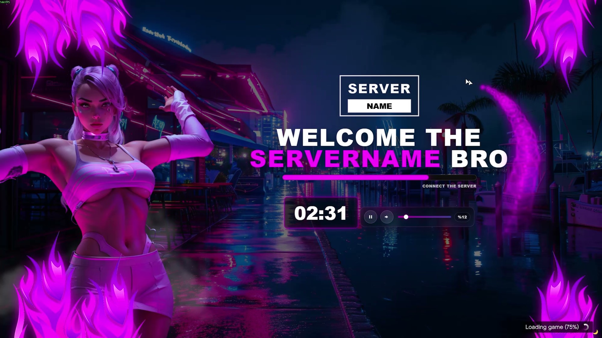 Loading Screen Pink Pack