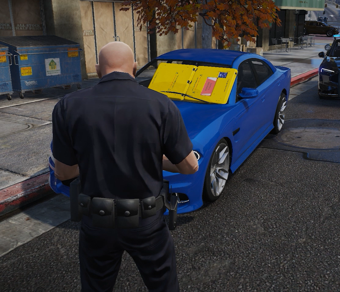FiveM Police Traffic Enforcement System | QBCore & Qbox | Custom Props, Wheel Clamps, Tickets