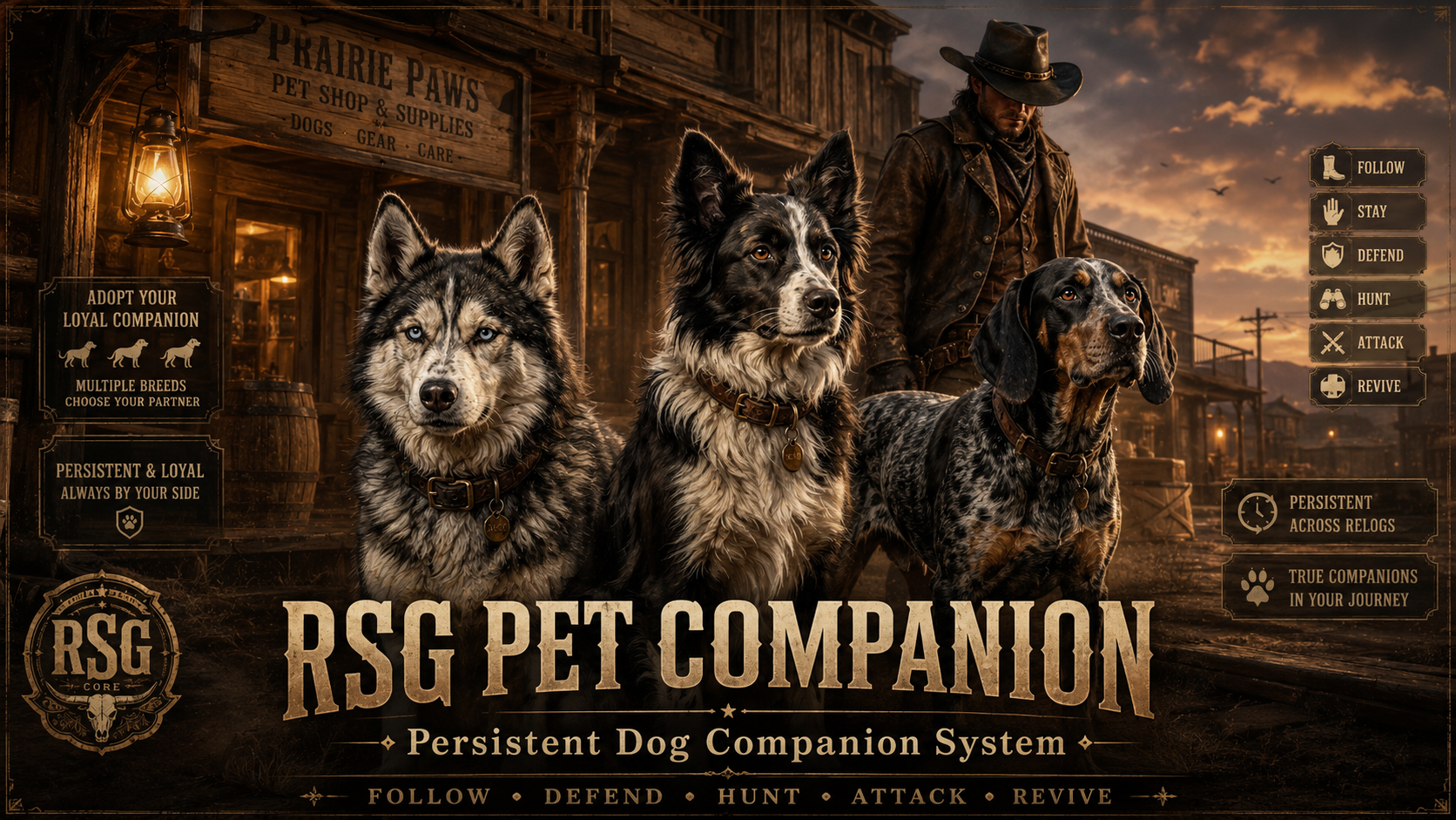 # 🐶 Pet Companion - Advanced Dog System