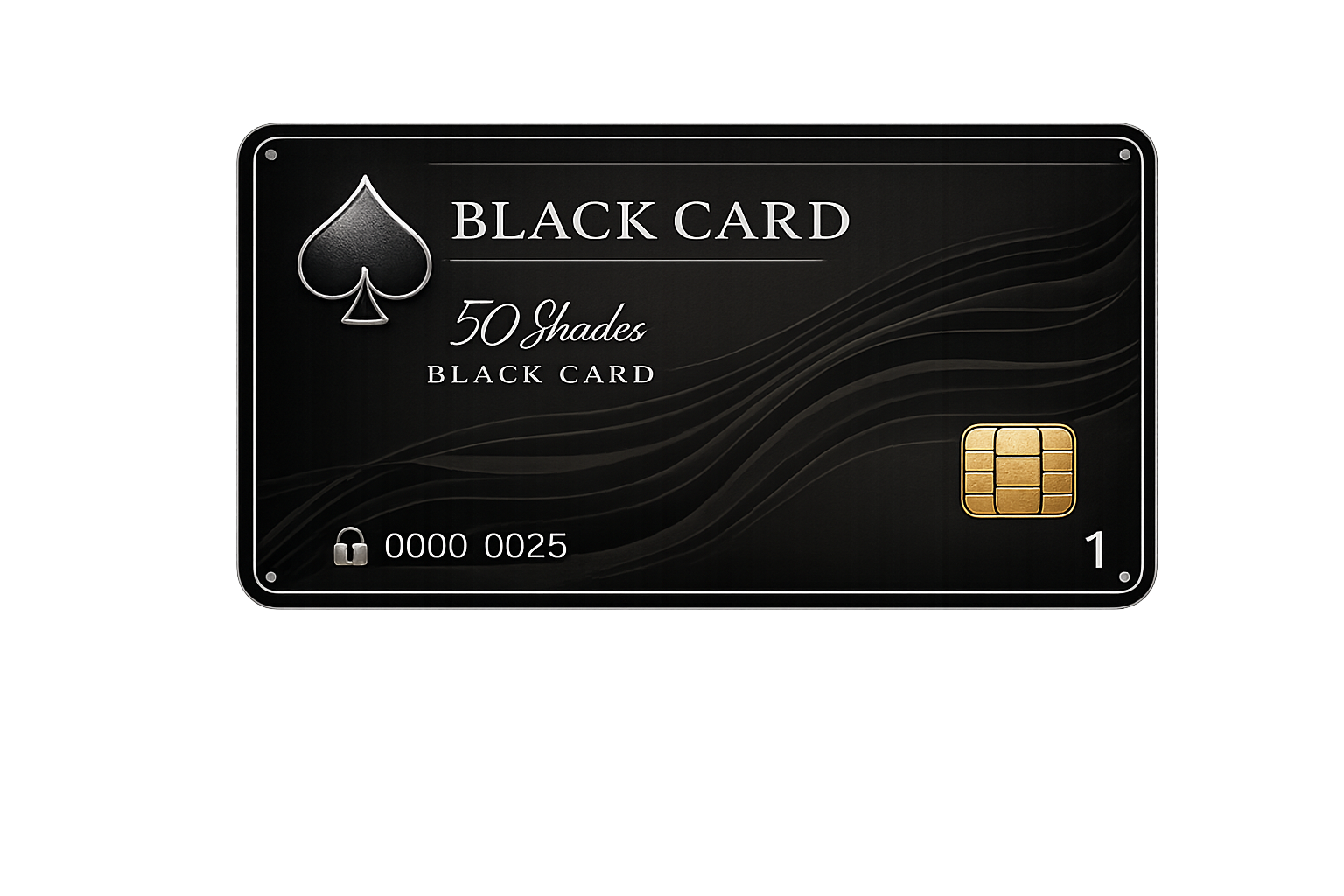 50Shades Black Card