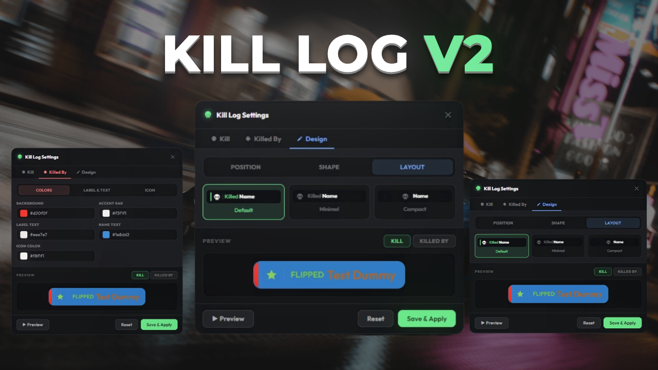 Echo Kill Log V2