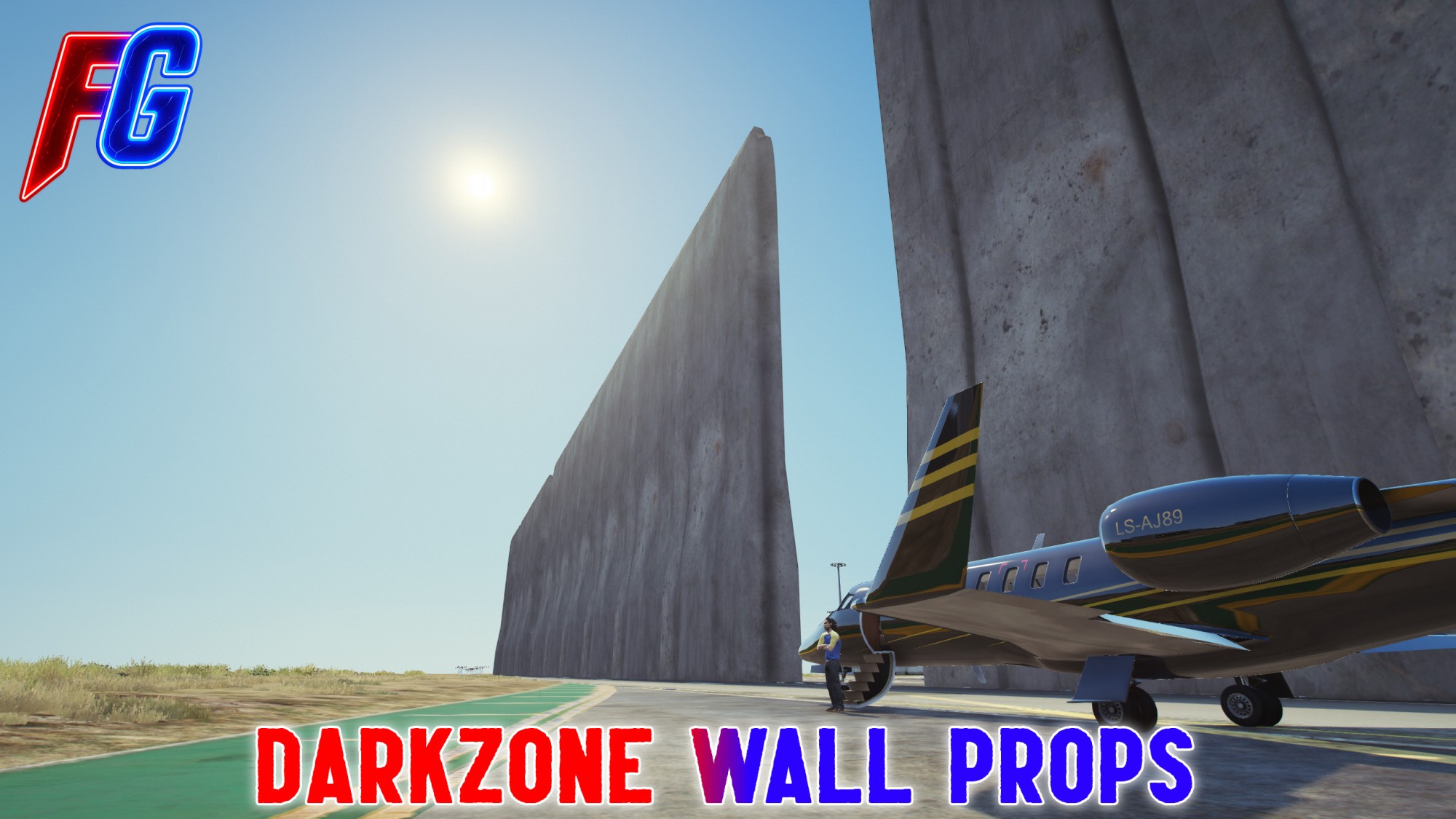 Darkzone Wall Props(210ft Tall) - OpenSource