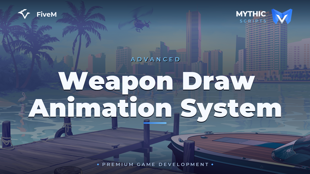 Advanced Weapon Draw Animation System