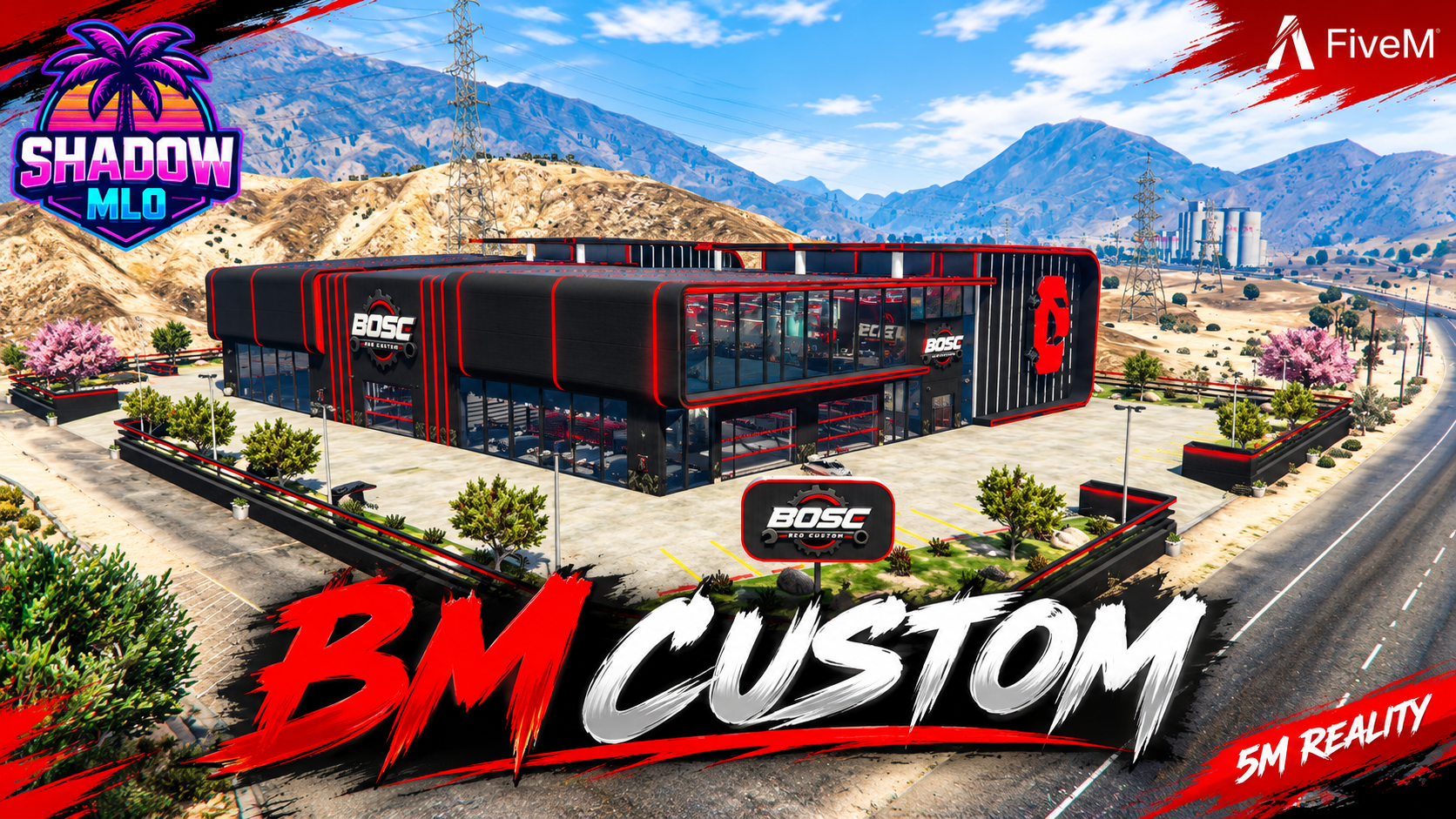 BM Custom | Sandy Shores Mechanic MLO | Shadow MLO