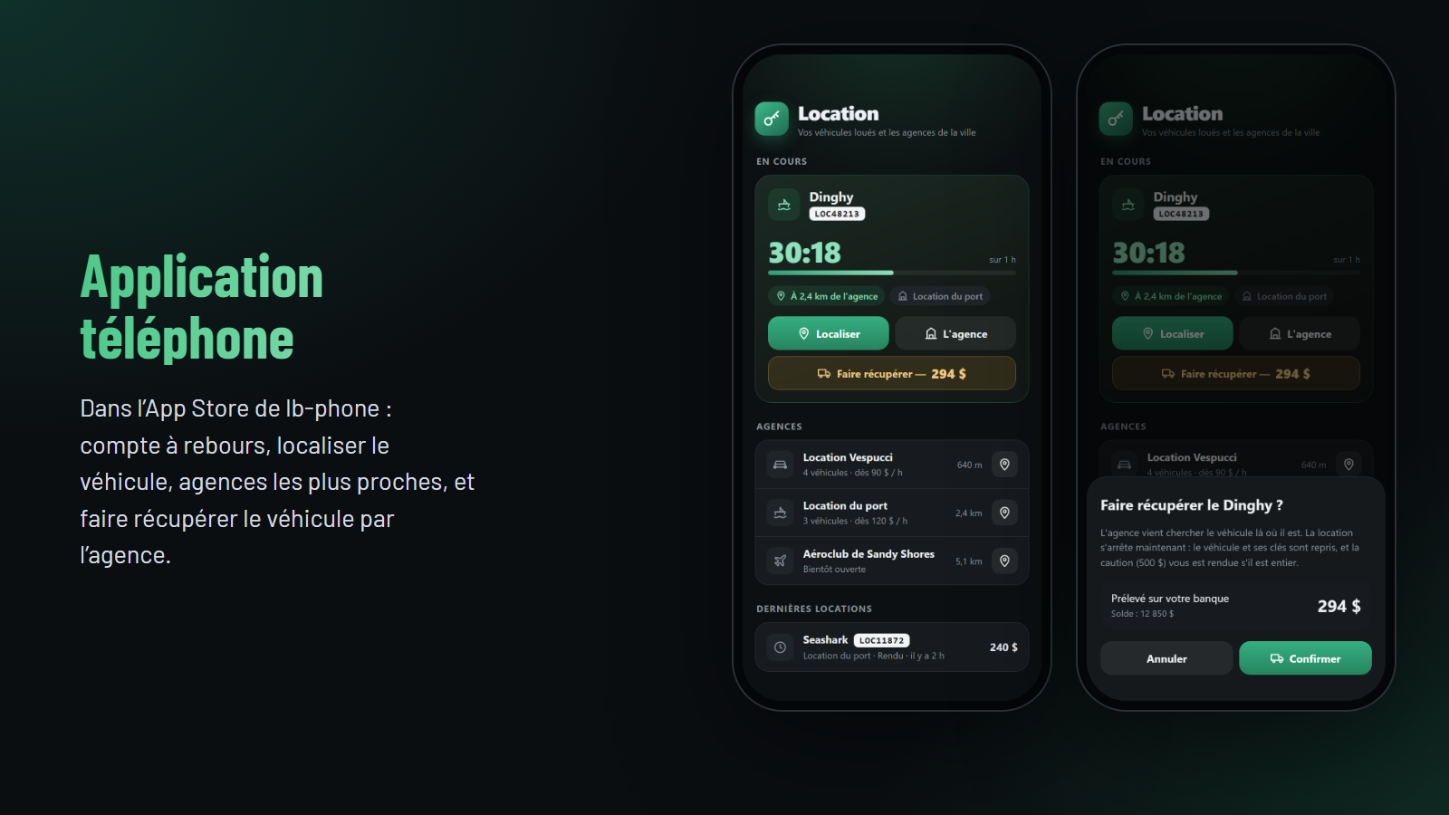 Vesper Location — Location de véhicules & appli téléphone