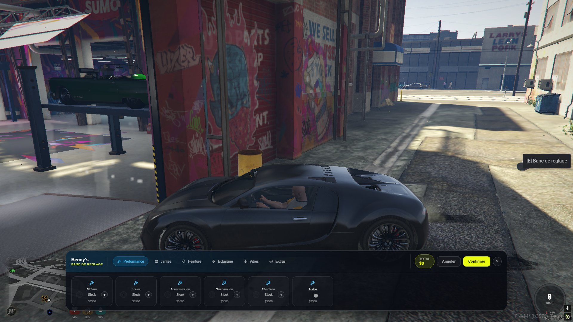 RPSync Bennys — Full Vehicle Customization Bench (ESX)