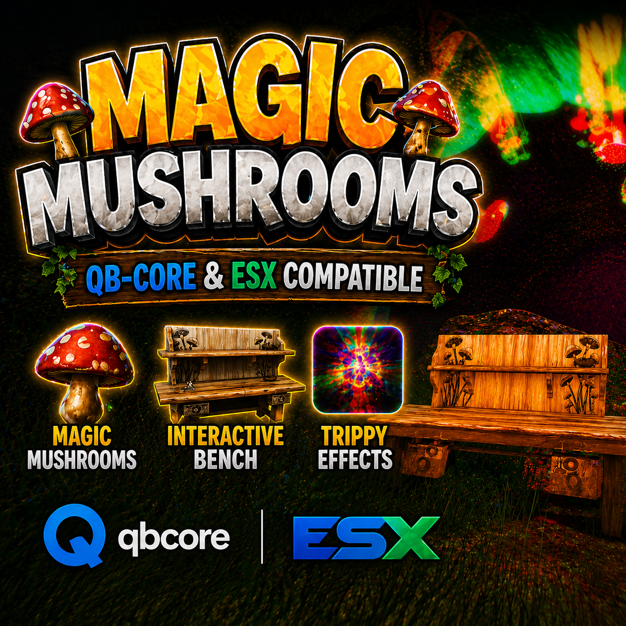 Interactive Magic Mushrooms